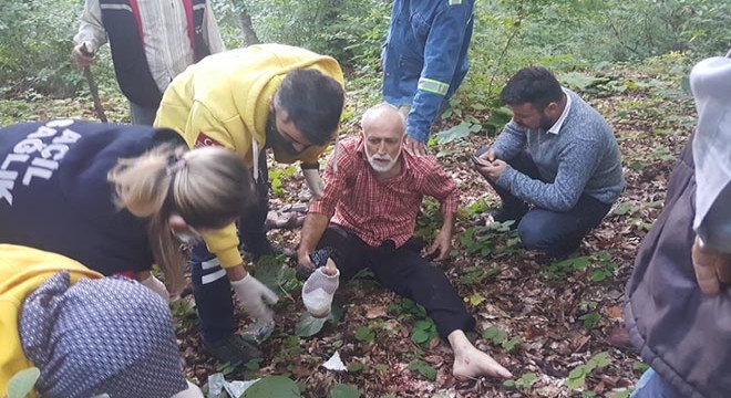 Kestane toplamak için gittiği ormanda kendini vurdu