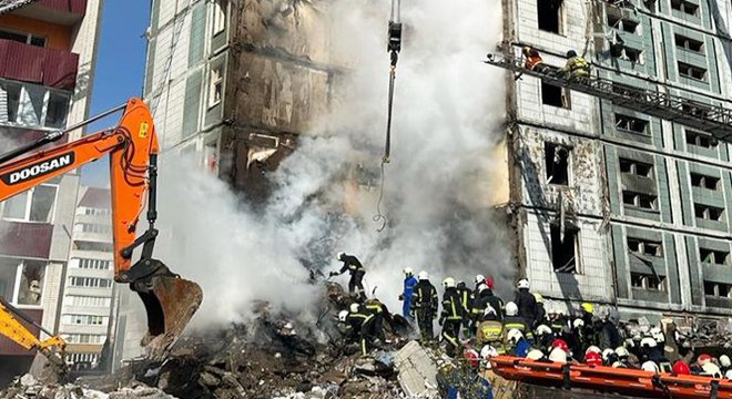 Kiev, Dnipro ve Uman’a roket saldırısı: 12’den fazla ölü