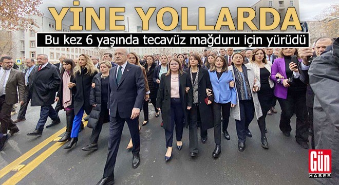 Kılıçdaroğlu, Adalet Bakanlığı'na yürüdü
