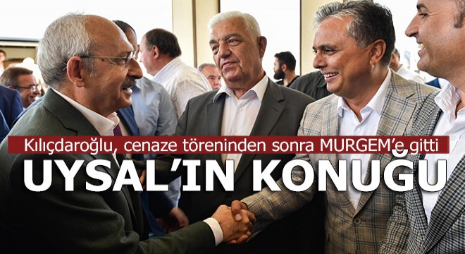 Kılıçdaroğlu, Ümit Uysal'ın konuğu oldu