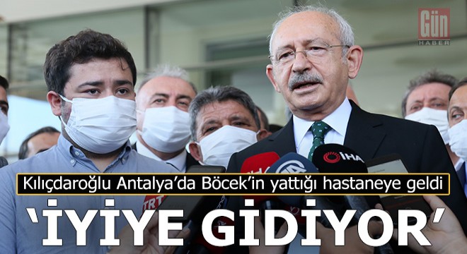 Kılıçdaroğlu'dan Başkan Böcek'e ziyaret