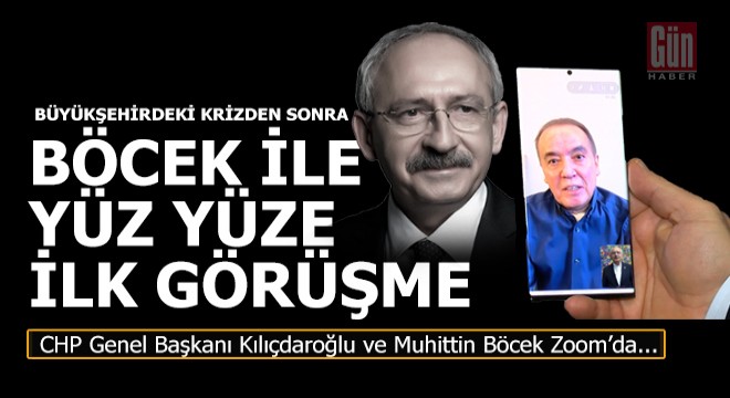Kılıçdaroğlu ile Böcek'in ilk yüz yüze görüşmesi...