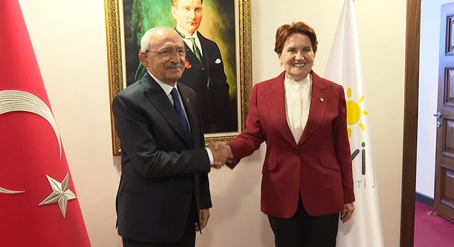 Kılıçdaroğlu, Akşener ile görüştü