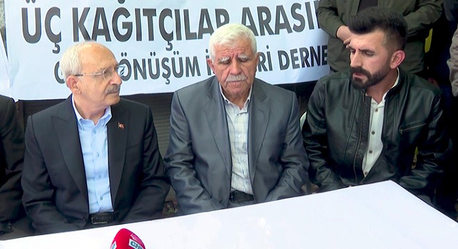 Kılıçdaroğlu, geri dönüşüm işçileri ile bir araya geldi