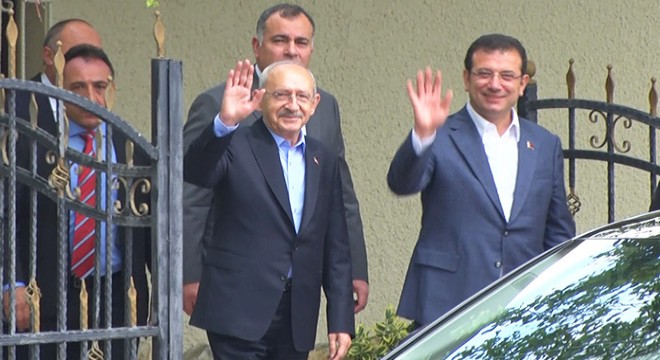Kılıçdaroğlu ve İmamoğlu Ankara da görüştü