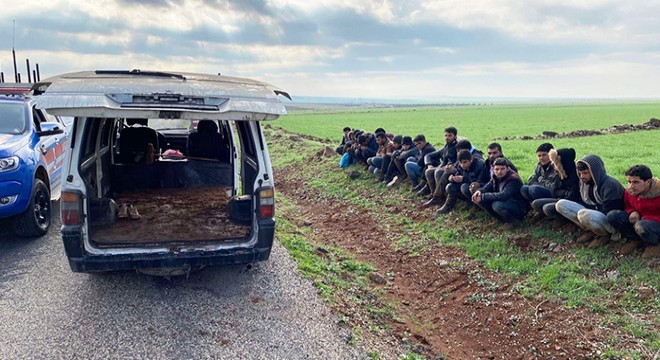 Kilis'te 80 kaçak göçmen yakalandı