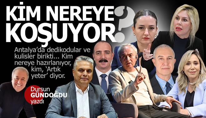 Kim nereye koşuyor?