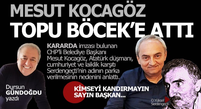 Kimseyi kandırmayın sayın başkan...
