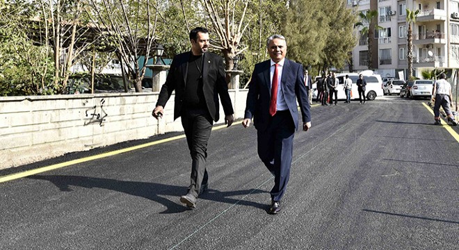 Kırcami'de ilk asfalt çalışması