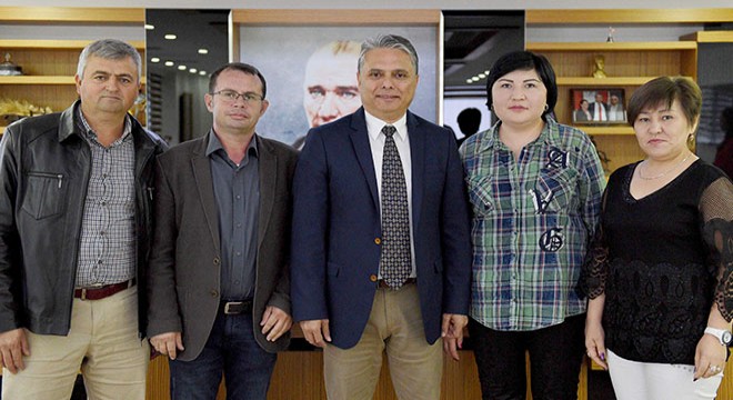 Kırgız derneğinden Uysal'a ziyaret