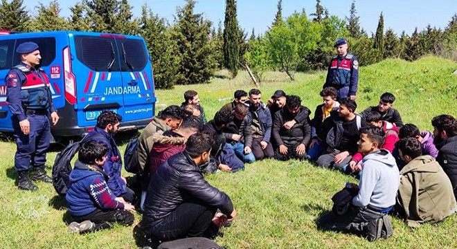 Kırklareli'de 156 kaçak göçmen yakalandı