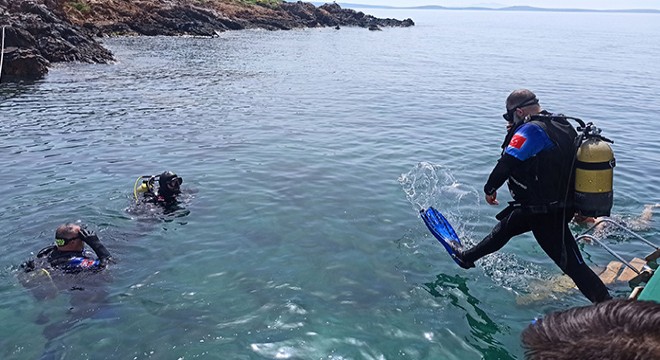 Kırmızı mercanlarıyla ünlü Ayvalık’ta dalış sezonu başladı