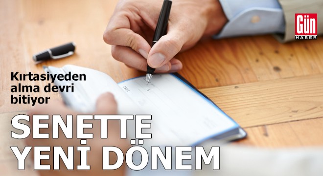 Kırtasiyeden alma devri bitiyor: Senette yeni dönem
