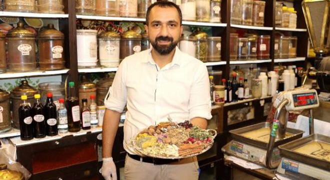 Kış hastalıklarına karşı 'Osmanlı çayı' hazırladı