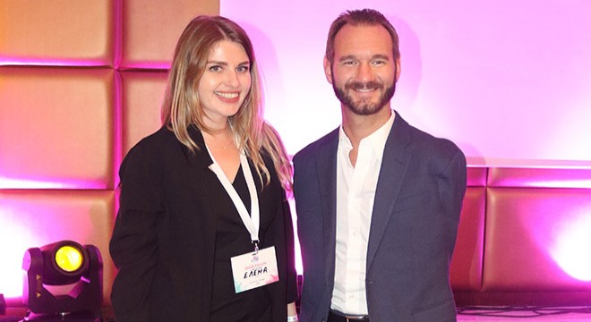 Kişisel gelişim koçu Vujicic'ten konferans