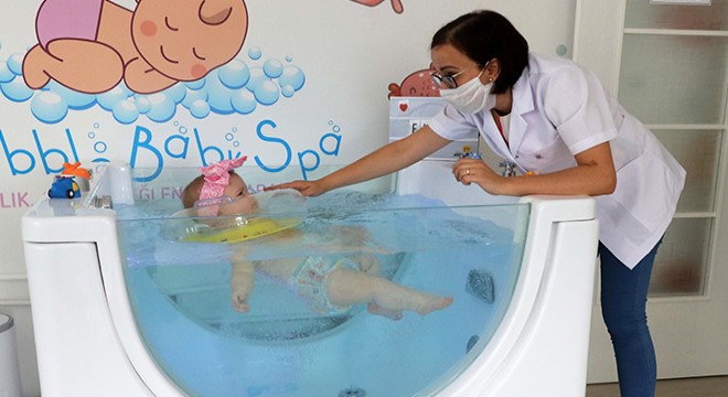 Kızı için faydalandığı bebek SPA'sı ve masajı, mesleği oldu