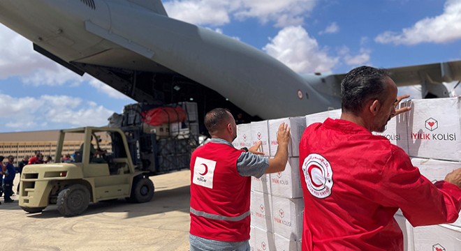 Kızılay, Libya'da yardım çalışmalarına başladı