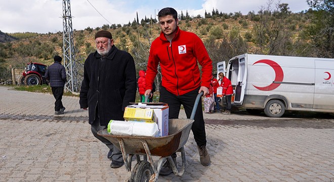 Kızılay bin 648 köye yardım götürdü
