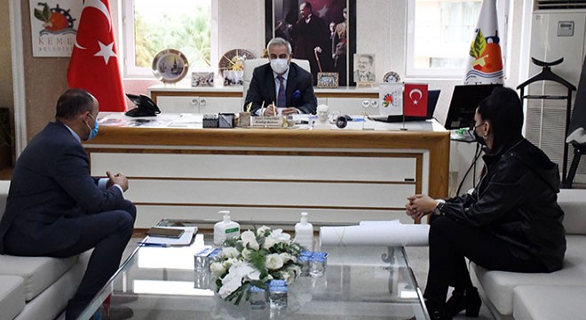 Kızılay'dan Kemer Belediyesi'ne ziyaret