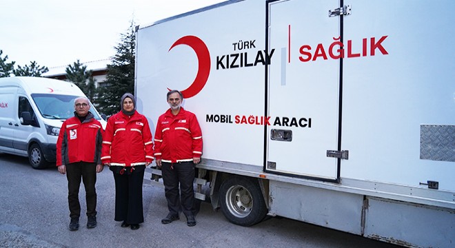 Kızılay'ın mobil sağlık araçları köylerde tarama yapacak