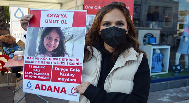 Kızının umuduna can bulabilmek için İzmir den Adana ya geldi