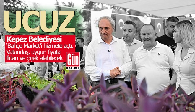 Kocagöz’ün 105 projesinden biri daha hayata geçti: Bahçe Market hizmette