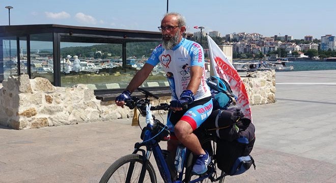 Kök hücre ve organ bağışına farkındalık için pedal çevirecek
