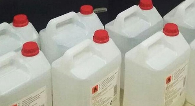 Kolilerden etil alkol çıktı