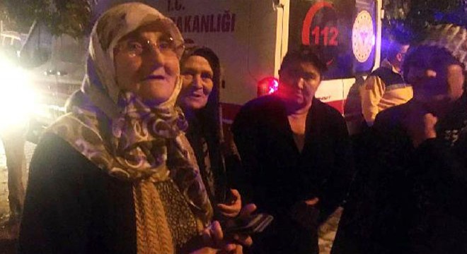 Komşularının, ekipleri seferber ettiği kadın misafirlikte çıktı