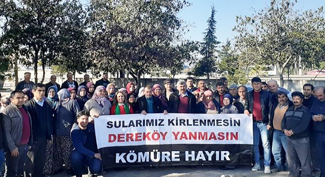 Kömür ocağı köylüleri huzursuz etti