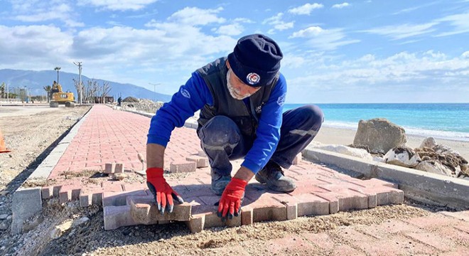 Kömürlük sahili sağlama alındı