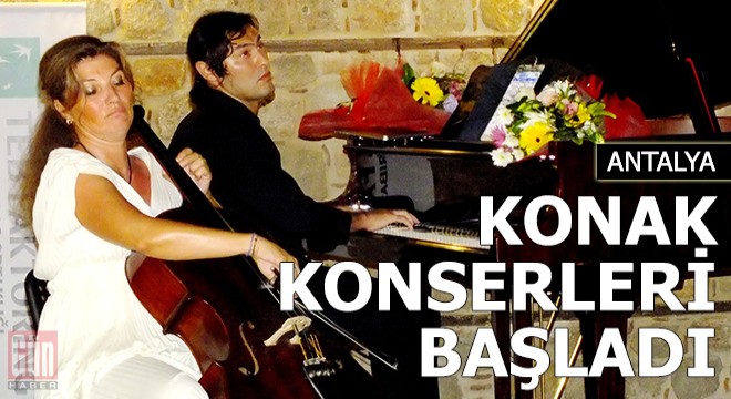 Konak konserleri başladı