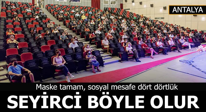 Konser de, seyirci de böyle olur...