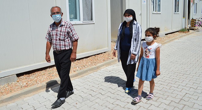 Konteyner kentlerde hayat normale dönmeye başladı