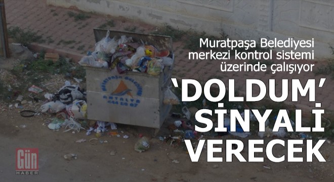 Konteynerler sinyal verecek
