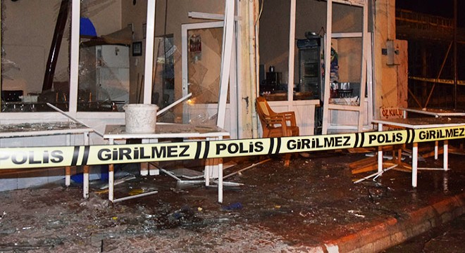 Konya'da lokantada patlama