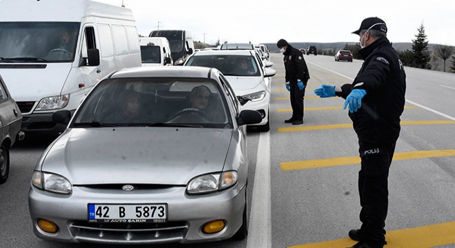 Konya'ya gelenlere 14 gün evde karantina uyarısı