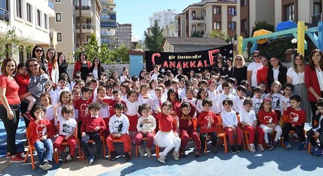 Konyaaltı Belediyesi kreşlerinde 'şehitler' anıldı
