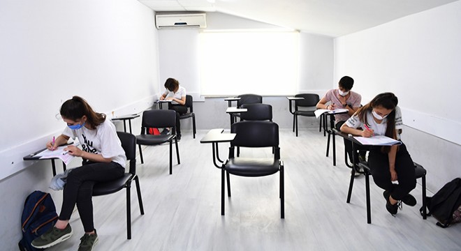 Konyaaltı Etüt Merkezi'nde sınav heyecanı