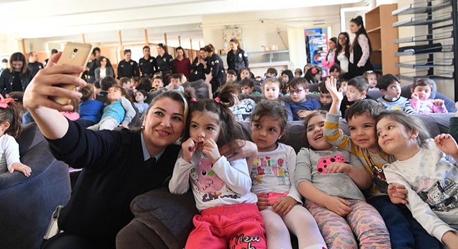 Konyaaltı Kreşi'nden polis teşkilatına ziyaret