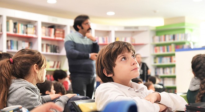 Konyaaltı kütüphanesi minikleri ağırladı