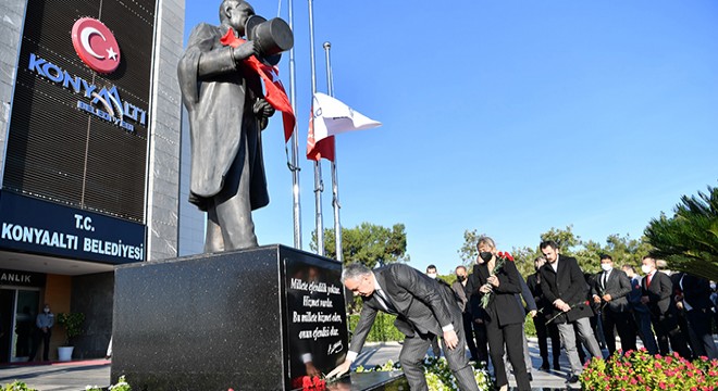 Konyaaltı'nda 09.05'te hayat durdu