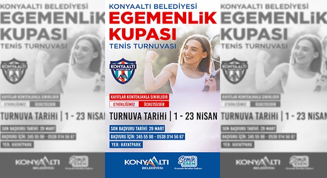 Konyaaltı’nda Egemenlik Kupası