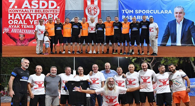 Konyaaltı'ndaki ‘Efsane' turnuva sona erdi
