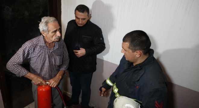 Konyaaltı'ndaki apartmana taşındığı gün yangın çıktı