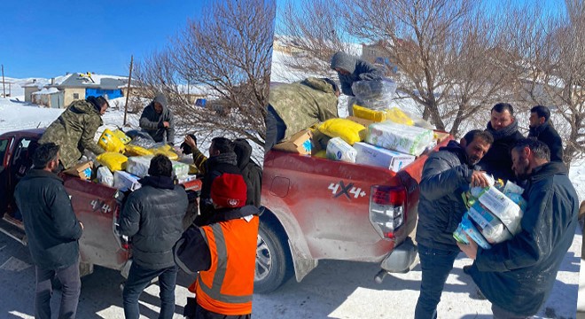 Konyaaltı uzak köylere yardım ulaştırıyor