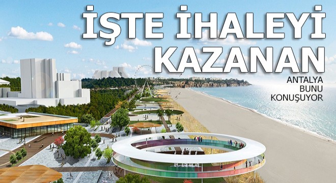 Konyaaltı Sahili işletme ihalesi gerçekleşti