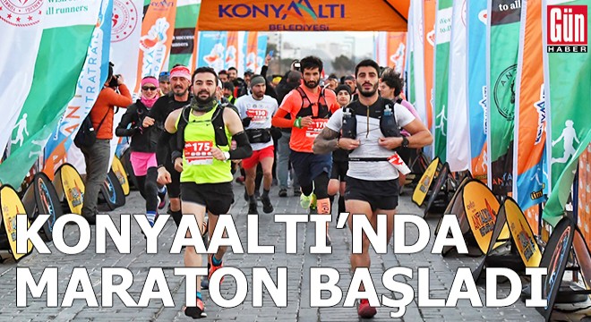 Maviden beyaza Antalya Ultra Trail Maratonu başladı