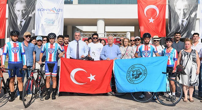 Konyaaltı ndan Ankara ya 100. yıl turu