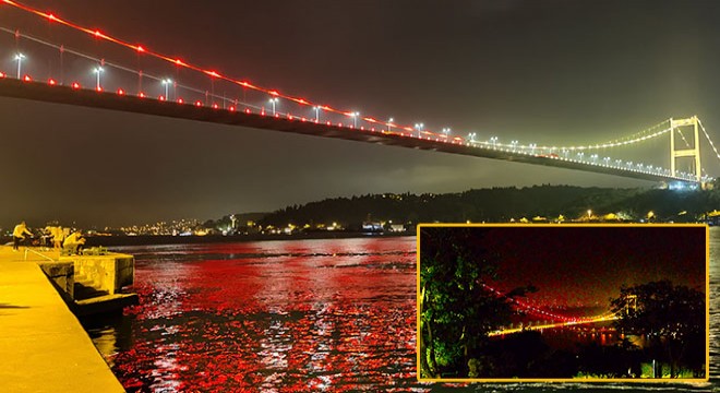 Köprüler sarı-kırmızı